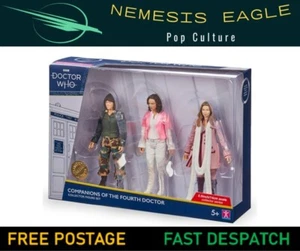 DOCTOR WHO COMPANIONS OF THE 4TH DOCTOR SAMMLERFIGURENSET B&M 2020 - Bild 1 von 6
