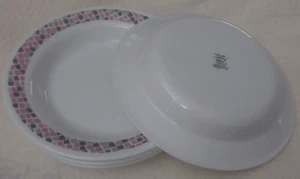 Corelle ULTRA VITRELLE2 Azulejos Retro 4 Bordes Sopa/Pasta Cuenco 9" EXCELENTE F5 - Imagen 1 de 3
