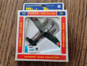 Rare Japan only Bachmann Mini Plane #59 Shiki Attack Bomber - Picture 1 of 4
