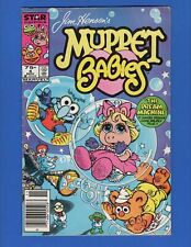 MUPPET BABIES # 4  Star/Marvel 1985  Canadian Price Variant  NEWSSTAND ISSUE