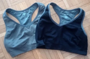 2 Fittin Seamless Sports Bras Womens Size XL - Picture 1 of 4