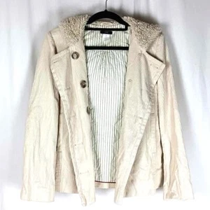 J. Crew Corduroy Coat with Hoodie Size S - Picture 1 of 6