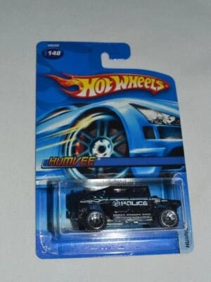 Hot Wheels 2005 - Humvee Police negro brillante Foto 1 de 4