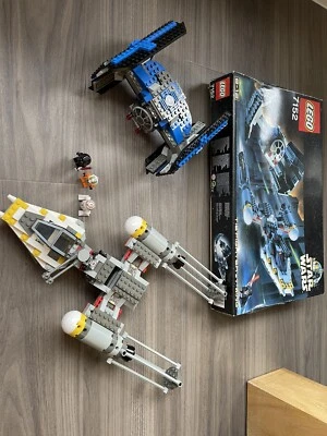 LEGO Star Wars Set 7150 TIE Fighter & Y-wing with Minifigures - Image 1 of 2