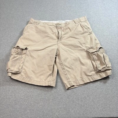 Pantalón Corto de Carga Aeropostale Hombre 38 Bolsillos Tostados Exterior Caminata Academia Patrimonio Y2K Foto 1 de 4