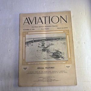 Aviation Magazine. 1926. Navy Vought UO-1. Scout Cruiser. Strength of Metal Wing - Picture 1 of 21