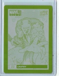 Laufey 2019-20 Upper Deck Marvel Annual Yellow Printing Plate 1/1 - Picture 1 of 1