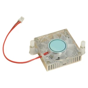 Aluminium Kühlkörper mit Lüfter High Power Grafik Radiator Kühler 5,5 cm Loch Platz - Bild 1 von 8