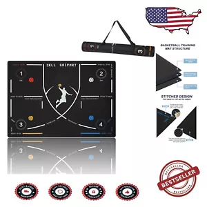 Compact Basketball Training Footstep Mat - Machine Washable and Silent Design - Picture 1 of 9