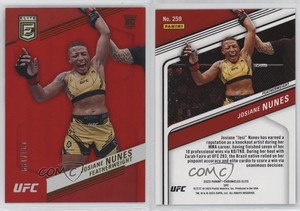 2023 Panini Chronicles UFC Elite Red /199 Josiane Nunes #259 Rookie RC