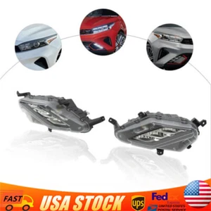 For 2022-2023 Kia Forte LED Fog Lights Fog Lamps w/Cover Bezels Left&Right Side - Bild 1 von 17