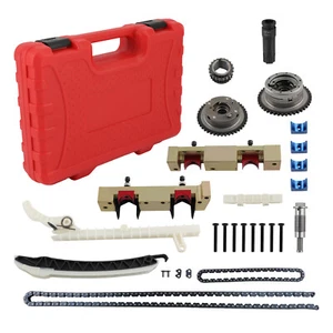 Exhaust Intake Gear Tool Timing Chain Kit Fit for Mercedes C180 Coupe 1.6L C350e - Picture 1 of 12