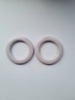 55mm rozmiar zewnętrzny liliowe plastikowe pierścienie do zasłon - 20 pierścieni, produkcja zasłon