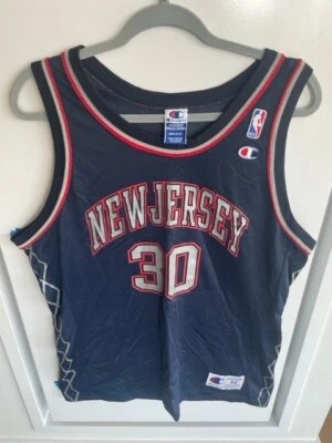 Vintage NBA New Jersey Nets - Kerry Kittles - Size 44 - Image 1 of 2
