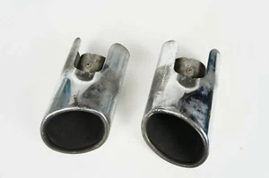 06-2011 mercedes w251 r350 r500 r320 left right exhaust tail pipe tip muffler 2 - Bild 1 von 12