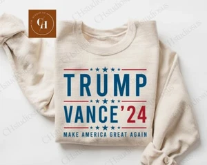 Trump Vance 24 Shirt, Trump 2024 Sweatshirt, President Trump, Republican Shirt - Picture 1 of 9