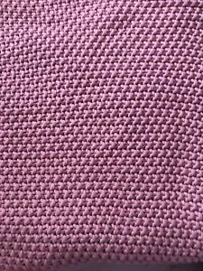 West Elm Pink Stone 50x60 Cotton Knit - Picture 1 of 4