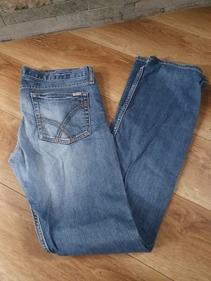 Jeans FCUK talla UK 12 azul Bootcut Y2K  Foto 1 de 4