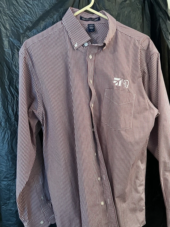 Textron Beechcraft Long Sleeve Dress Shirt Size Large REDUCED  - Image 1 of 4