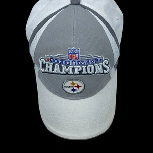 Pittsburgh Steelers Super Bowl XL Champs Cap Hat Reebok 40th Anniv Detroit 2006 - Picture 1 of 12