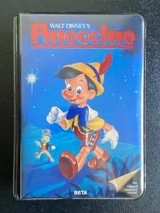 Walt Disney’s PINOCCHIO BETAMAX RARE! - Picture 1 of 7