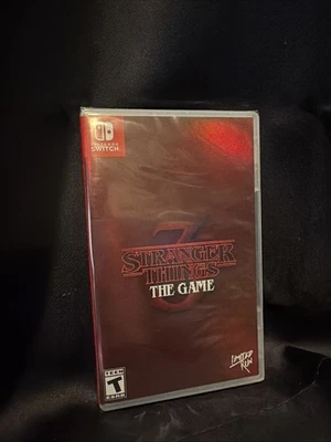 Stranger Things 3: The Game Nintendo Switch Foil Cover Delisted Brand New Sealed - Image 1 of 2