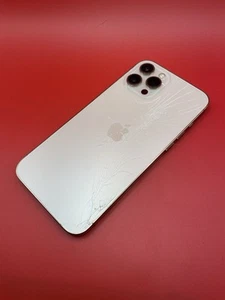 Apple iPhone 12 Pro Max ROSE GOLD · 128GB · Screen & Back Damaged · Unlocked - Picture 1 of 7