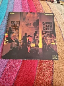 abba - the visitors Album Rca Victor Australia VPL1-6607 TAN LABEL Gatefold - Picture 1 of 8