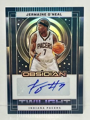 2024-25 Panini Obsidian - Twilight Signatures Jermaine O'Neal #TS-JON /149 (AU) - Image 1 of 2
