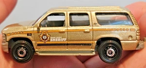 Matchbox 2000 Boone County Sheriff Chevrolet Suburban loose gold diecast - Picture 1 of 5