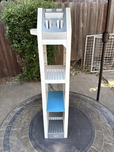 Nintendo Wii / U Aufbewahrungsturm Rack Ständer Spielkonsole Spiel Display - Bild 1 von 8