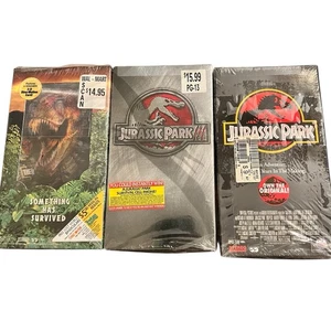 Jurassic Park 3er Set VHS nicht versiegelt - Bild 1 von 1