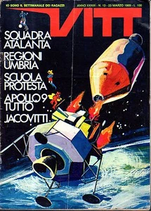 VITT (settimanale dei ragazzi) anno XXXIII n.13 del 1969 (Jacovitti) con INSERTO - Imagen 1 de 1