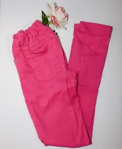 Levis 710 Super Skinny Jeans Girls Sz 12 Reg Hot Pink Adjustable Waist Stretch