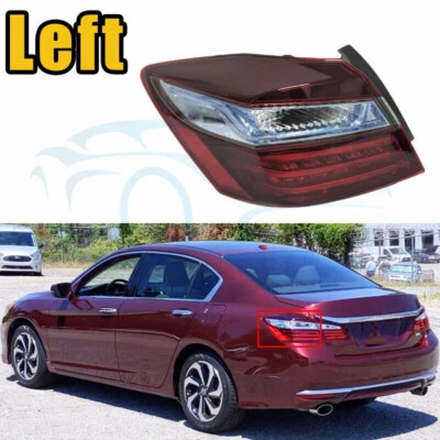 Luces de freno para sedán izquierdo Honda Accord 2016-2017 señales de giro luces traseras Foto 1 de 4