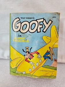 Goofy "In Giant Trouble" Big Little Book Walt Disney Whitman Classics 1968 - Imagen 1 de 12