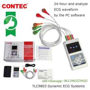Sistema di monitoraggio 24 ore 3 canali ECG-ECG/ECG-Holter CONTEC - Foto 1 di 16