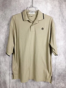 Camisa Polo Concepts Para Hombres Talla XL Tostada Manga Corta Logo GE - Tienda de Locomotora Corbin - Imagen 1 de 11