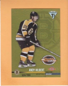 ANDY HILBERT 2001-02 TITANIUM DRAFT DAY SP 780 BOSTON BRUINS #110 NM-MT - Picture 1 of 2