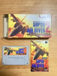 Box and instructions included!!「Super Air Diver 2」!! Super Famicom SFC - Picture 1 of 2