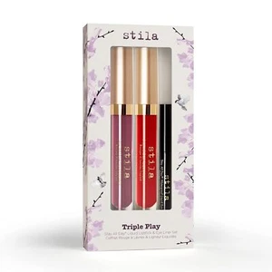 Stila Triple Play Stay All Day® Liquid Lipstick and Eye Liner Set - Picture 1 of 3