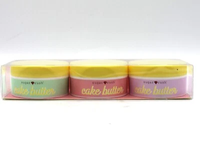 Sugar Rush Tarte Batido Body Butter Trío Azúcar Galleta Manzana Pastel Pep Como Nuevo (leer) Foto 1 de 4
