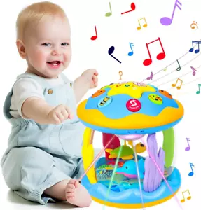 Baby Toys 6 to 12 Months - Musical Learning Infant Toys 12-18 Months - Babies Oc - Picture 1 of 12