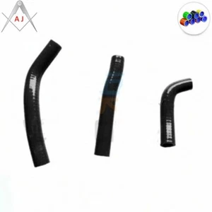 Black For 2002-2013 Gas Gas TXT Pro 125 250 280 300 Silicone Radiator Hose - Foto 1 di 3