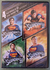 Superman: I, II, III, IV (DVD, 2008, Canadian)