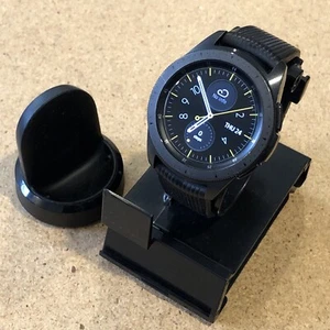 Samsung Galaxy Watch Smartwatch 42mm Stainless Steel - Midnight Black - SM-R810 - Zdjęcie 1 z 10