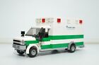 Modèle d'équipe de sauvetage d'urgence médicale ambulance EMT compatible avec les briques LEGO®