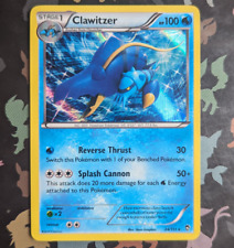 Clawitzer 24/111 Holo Rare XY Furious Fists Pokemon Card Excellent