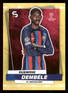2022-23 Topps UEFA Superstars Common Yellow #53 Ousmane Dembele - Picture 1 of 2