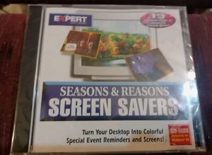 EXPERT Software Seasons & Reasons SCREEN SAVERS CD-ROM Windows 95 - Picture 1 of 1